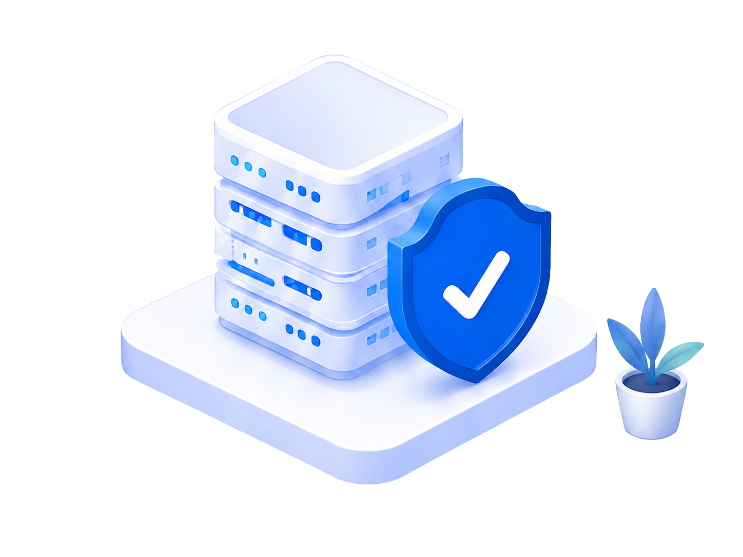 Cost-saving piggy bank illustration